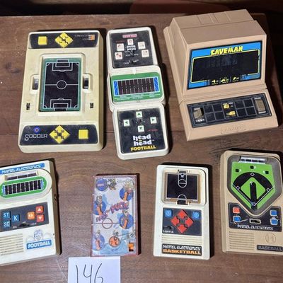 1970s & 80s Handheld Electronic Games Lot