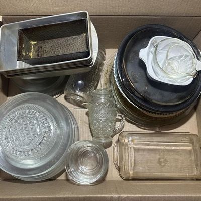Kitchenware, Baking Pans & Glassware