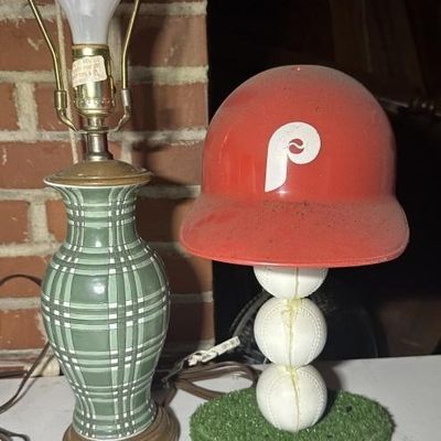 Retro Philadelphia Phillies Baseball Novelty Lamp