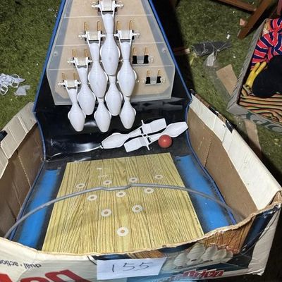 1966 Tudor Games Model 460 Tabletop Bowling Game