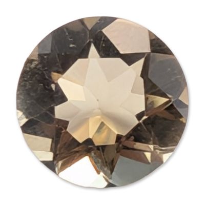 Round Brilliant Cut Citrine Loose Gemstone