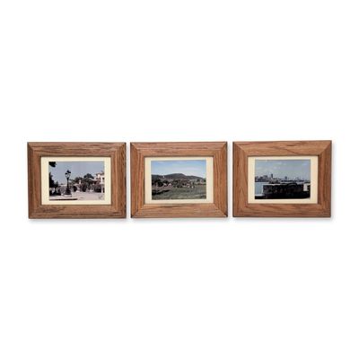 3pcs Chromogenic Prints on Paper, Cuban Landscapes and Urban Views, Signed