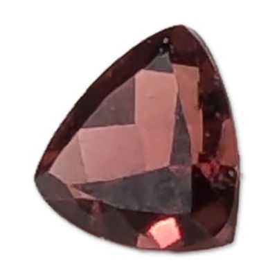 Trillion Cut Reddish-Brown Loose Gemstone