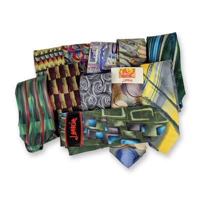 11pc J. Garcia Men's Silk Neckties