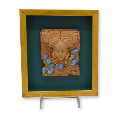 Willets Original Bas Relief, Springtime Awakening, 1999, With Frame