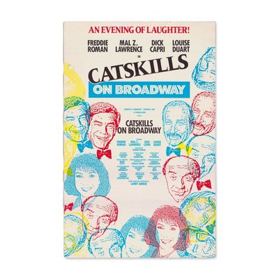 Catskills on Broadway Original Broadway Production Poster Featuring Freddie Roman