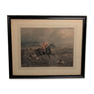 Francis C. Turner, "Fox Hunting Scene"