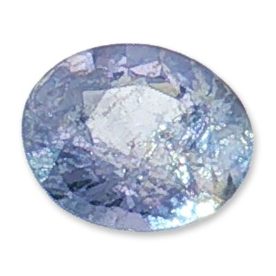 0.8ct Oval Cut Light Blue Topaz Gemstone
