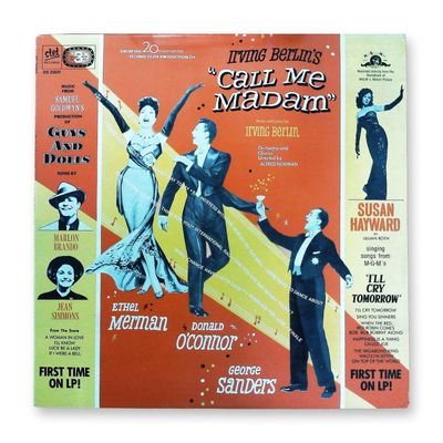 Irving Berlin - Call Me Madam Soundtrack STET DS25001 c.1950s