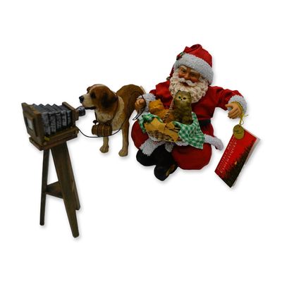 Possible Dreams Clothique Perfect Picture Christmas Santa Figurine, 1999, OB
