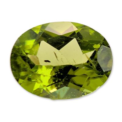 Oval Mixed Cut Peridot Gemstone