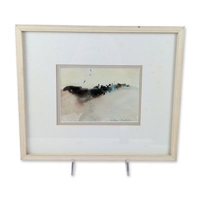 Laverne Christopher Abstract Composition Watercolor