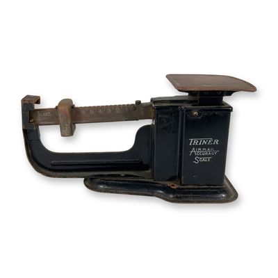 Vintage Triner Air Mail Accuracy Postal Scale Chicago Illinois