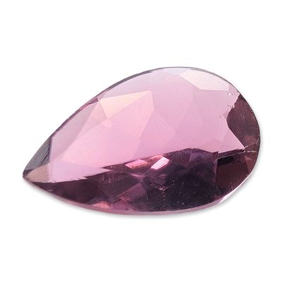Pear Cut Purplish-Pink Loose Gemstone