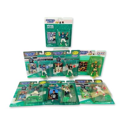 7pc NFL Kenner Starting Lineup Quarterback Action Figure Collection
