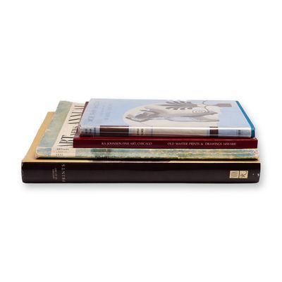 4pc Art Reference Books and Catalogs