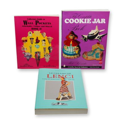 Three Collectible Ceramics Softcover Reference Books 1997-2005