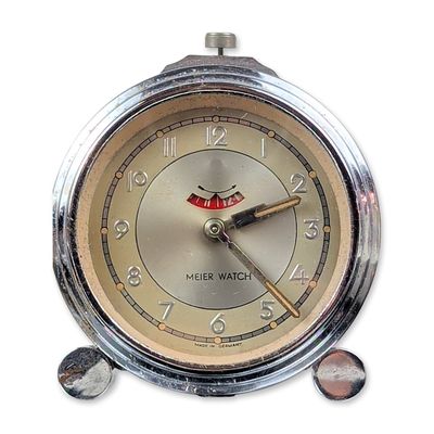 3pc Vintage and Modern Alarm Clocks