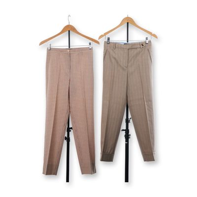 2pc Women's Designer Pants by Incotex and Piazza Sempione
