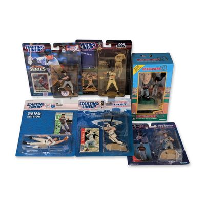 6pc Kenner & Hasbro Cal Ripken Jr. Action Figures and Corinthian Bobblehead