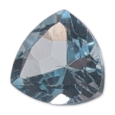 Trillion Cut Light Blue Topaz Gemstone