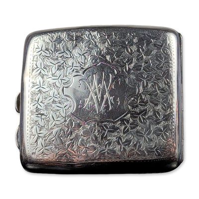 Sale Photo Thumbnail #272: Charles Lyster & Son Sterling Silver Cigarette Case