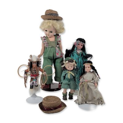 Sale Photo Thumbnail #244: 6pc Madame Alexander and Cultural Doll Collection