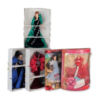 Sale Photo Thumbnail #462: 5pc Mattel Collection of Barbie Special Edition Dolls