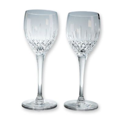 Sale Photo Thumbnail #22: Pair of Dartington Crystal Water Goblets, Coventry