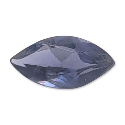 Sale Photo Thumbnail #377: Marquise Cut Blue-Violet Faceted Iolite Gemstone
