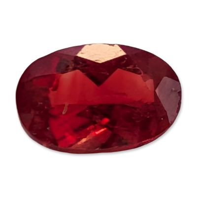 Sale Photo Thumbnail #391: Loose Oval Mixed Cut Red Stone
