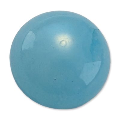 Sale Photo Thumbnail #369: Round Light Blue Cabochon Gemstone