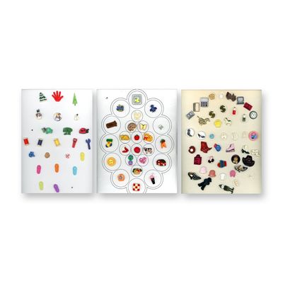 Sale Photo Thumbnail #234: A LOT OF DIVISION THREE REALISTIC KIDDIE BUTTONS