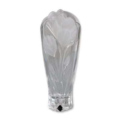 Sale Photo Thumbnail #264: Jihlavske Sklarny Bohemia Czech Lead Crystal Vase