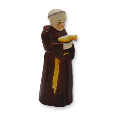 Sale Photo Thumbnail #423: Royal Worcester Porcelain Monk Candle Snuffer, Vintage