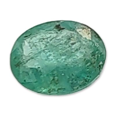 Sale Photo Thumbnail #388: Faceted Round Green Stone