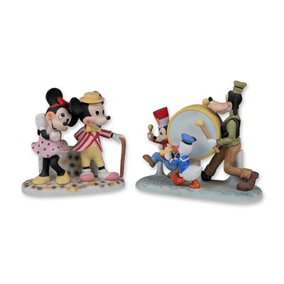Sale Photo Thumbnail #418: 2pc Walt Disney Productions Porcelain Figurines