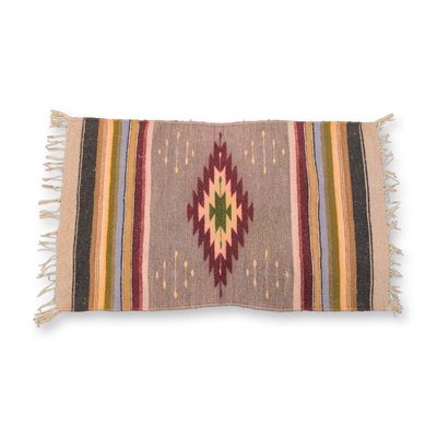 Sale Photo Thumbnail #130: Southwest Style Flatweave Accent Rug