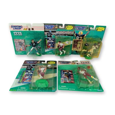 Sale Photo Thumbnail #221: 5pc NFL Kenner and Hasbro Starting Lineup Action Figure Collection