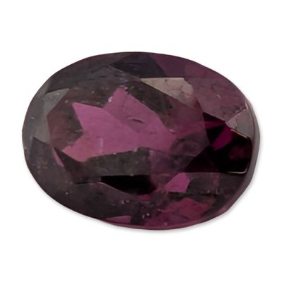 Sale Photo Thumbnail #383: Loose Oval Cut Purple-Red Rhodolite Garnet Gemstone