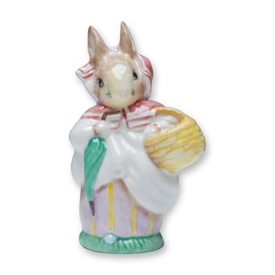 Sale Photo Thumbnail #399: Royal Albert Mrs. Rabbit Beatrix Potter Figurine