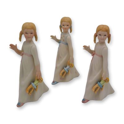 Sale Photo Thumbnail #305: 3Pc Cybis Porcelain Figurines Wendy, 1957