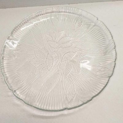 4 Retired ARCOROC Canterbury  Glass Dinner Plates