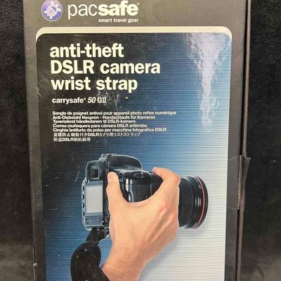 PacSafe Anti-Theft DSLR Camera Wrist Strap In Original Box  (2)