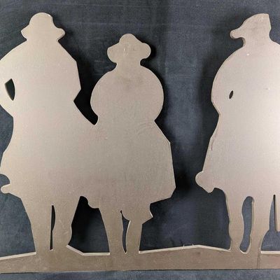 Vintage Cowboy Wall Art Ponderosa Steakhouse Art