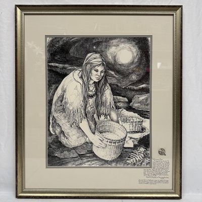 Corn Washer Framed Art Print by Michele Gauthier