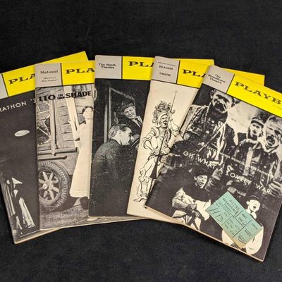 Vintage 1960s Playbill Magazine Lot Of Five