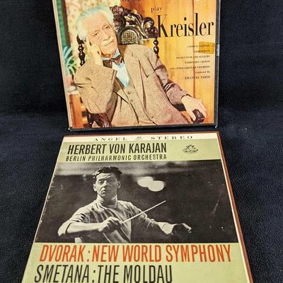 Herbert Von Karajan &  Kreisler 4 Track Tapes
