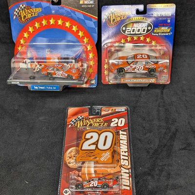 3 Winner's Circle NASCAR Tony Stewart Die Cast Cars