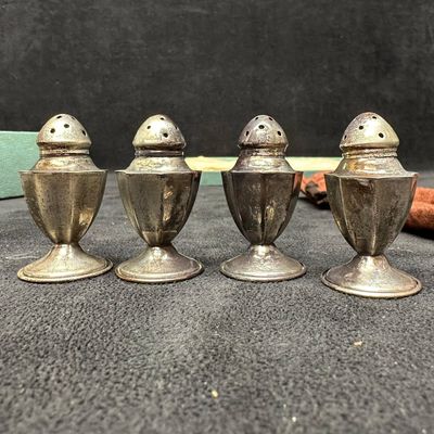 Sterling Silver Salt and Pepper Shaker Set